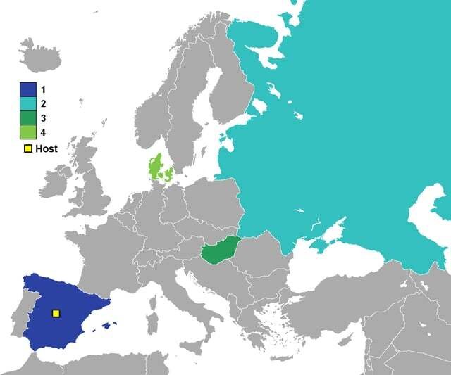1964 European Nations' Cup finalists.