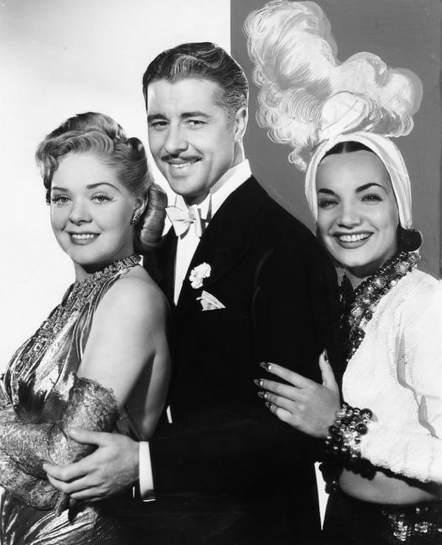 Alice Faye, Don Ameche, and Carmen Miranda in That Night in Rio